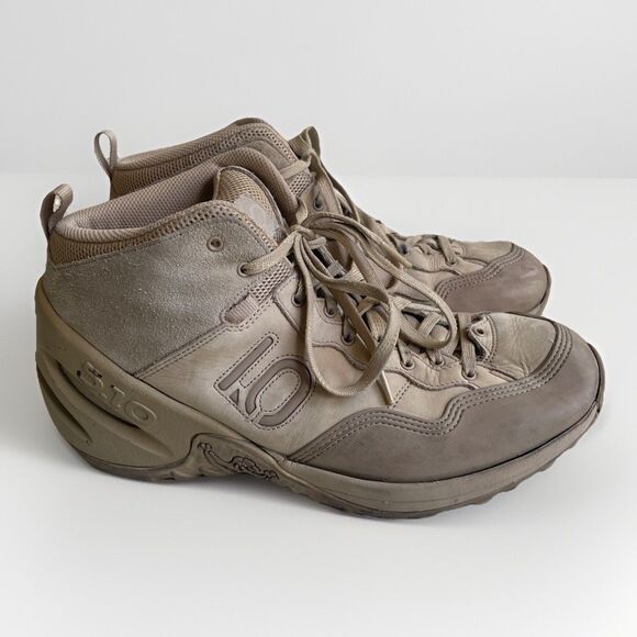 FIVE TEN Pursuit GTX Size 13 Men’s Hi Top Mid Pro Mountain Bike Shoes Desert Tan - Picture 1 of 13